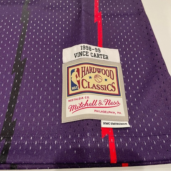 Mitchell and Ness NBA Swingman Toronto Raptors Vince Carter Jersey Size Large - Picture 4 of 9